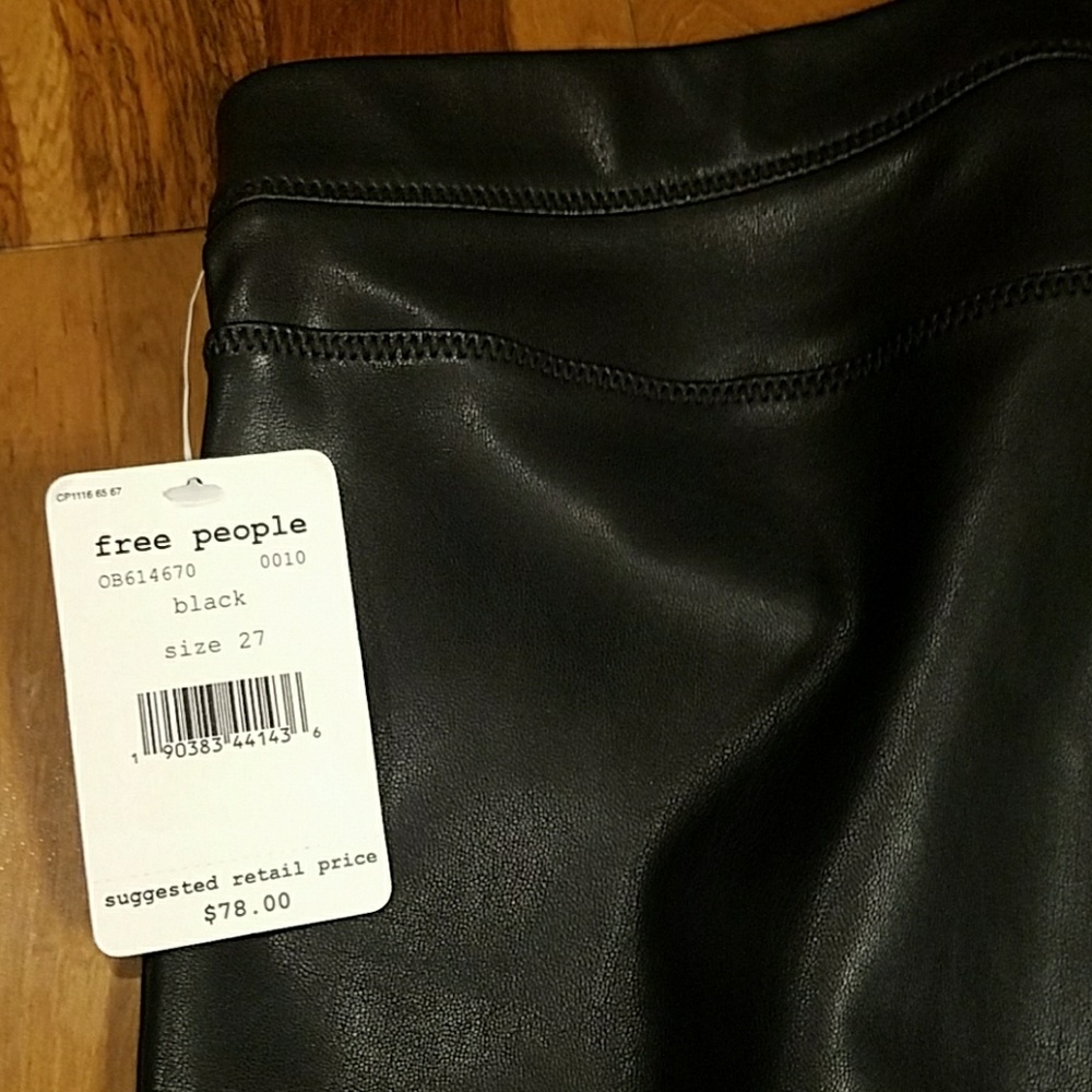 🌟🆕Free People Black pants - Picture 4 of 5